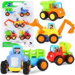 Ehitusautode komplekt lastele hind ja info | Poiste mänguasjad | kaup24.ee