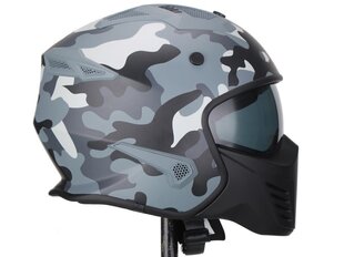 Motokiiver Bruzano, kamuflaaž цена и информация | Шлемы для мотоциклистов | kaup24.ee