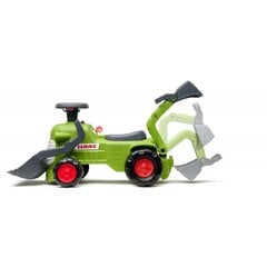 Claas Rider pedaaltraktor haagisega, roheline цена и информация | Игрушки для малышей | kaup24.ee