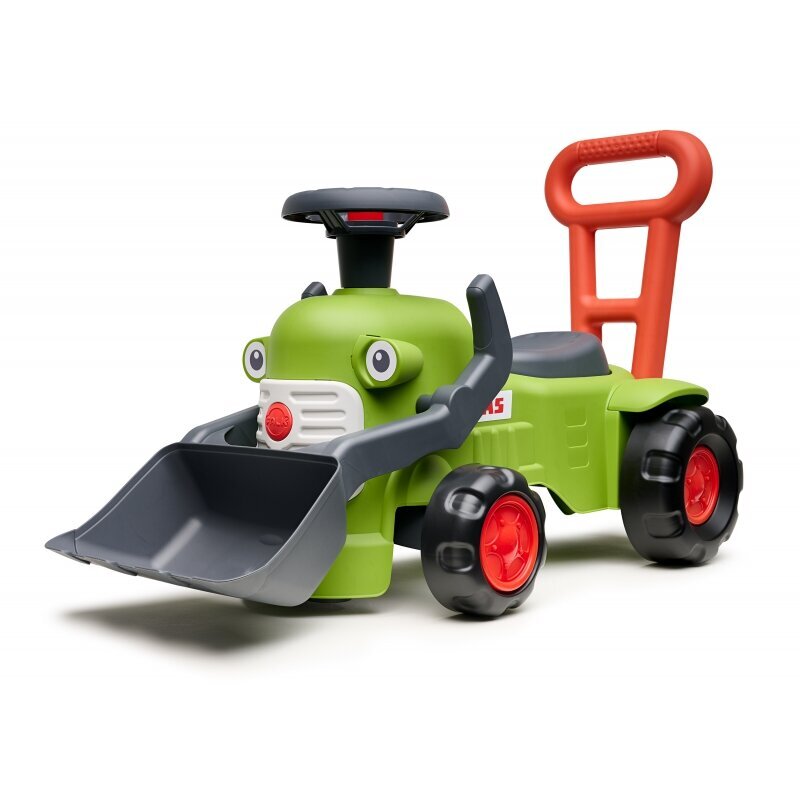 Mootorhaagise traktor koos haagise ja koppaga, roheline, FALK цена и информация | Imikute mänguasjad | kaup24.ee