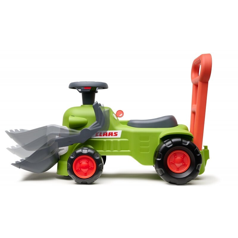 Mootorhaagise traktor koos haagise ja koppaga, roheline, FALK hind ja info | Imikute mänguasjad | kaup24.ee