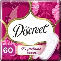 Hügieenisidemed Discreet Normal Trio, 60 tk цена и информация | Тампоны, гигиенические прокладки для критических дней, ежедневные прокладки | kaup24.ee