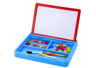 Magnetiline joonistustahvel 2in1, sinine цена и информация | Развивающие игрушки | kaup24.ee