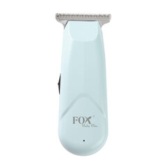 Мини-триммер Fox Baby Blue для стрижки волос, беспроводной. цена и информация | Машинки для стрижки волос | kaup24.ee