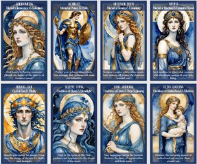 Oraaklikaardid kreeka-rooma mütoloogia jumalad, inglise keeles hind ja info | Esoteerika | kaup24.ee