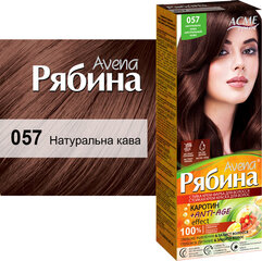 ACME Color matu krāsa RJABINA Avena 057 dabīga kafija цена и информация | Краска для волос | kaup24.ee