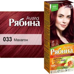 Kreemjas juuksevärv ACME Color RJABINA Avena 033 mahagon цена и информация | Краска для волос | kaup24.ee