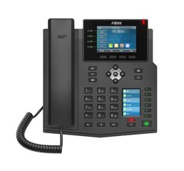 Fanvil X5U | VoIP telefon | IPV6, HD Audio, RJ45 1000Mb/s PoE, topelt LCD ekraan цена и информация | Стационарные телефоны | kaup24.ee