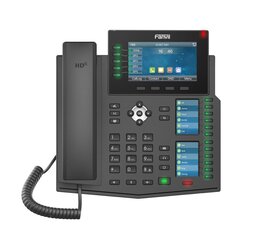 Fanvil X6U, must hind ja info | Lauatelefonid | kaup24.ee