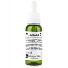 Näoseerum pigmendilaikude vastu C-vitamiin, La Saponaria, 30 ml цена и информация | Сыворотки для лица, масла | kaup24.ee