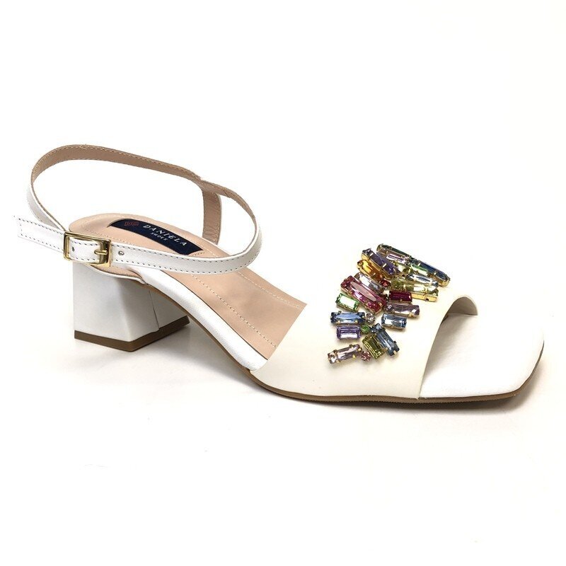 Luksuslikud sandaalid Daniela Shoes, valge hind ja info | Naiste sandaalid | kaup24.ee