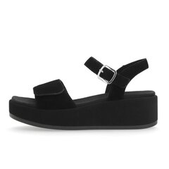 Naiste sandaalid kiiluga Remonte, mustad hind ja info | Naiste sandaalid | kaup24.ee