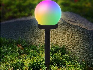 RGB Led solar aiavalgustid, 4tk komplektis hind ja info | Aia- ja õuevalgustid | kaup24.ee