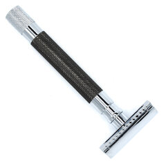 Бритва Parker 56R-Graphite для бритья с лезвиями, трехкомпонентная цена и информация | Косметика и средства для бритья | kaup24.ee