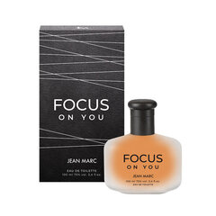 JEAN MARC vīriešu tualetes ūdens FOCUS On You, 100ml цена и информация | Мужские духи | kaup24.ee