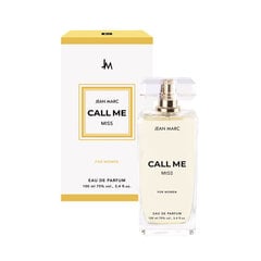 Parfüümvesi Jean Marc Call me Miss EDP naistele, 100ml цена и информация | Женские духи | kaup24.ee