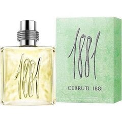 Nino Cerruti Cerruti 1881 EDT meestele 25 ml hind ja info | Cerruti Mobiiltelefonid, foto-, videokaamerad | kaup24.ee