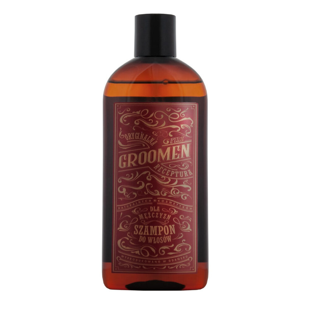 Groomen šampoon Fire juustele, 300ml цена и информация | Šampoonid | kaup24.ee