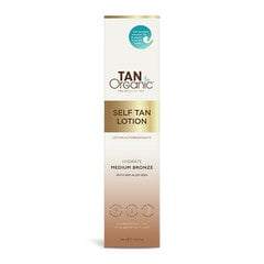 Isepruunistav kreem Tan Organic Self Tan Lotion, 100ml цена и информация | Крем для автозагара | kaup24.ee