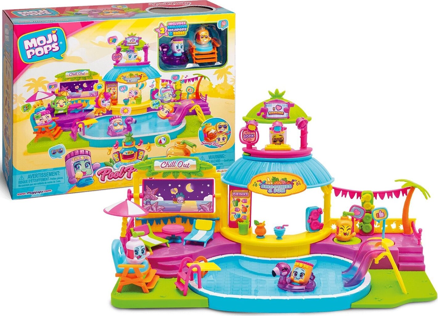 Kujukeste komplekt Magic Box MojiPops Party hind ja info | Tüdrukute mänguasjad | kaup24.ee