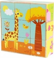 Деревянные кубики iWood цена и информация | Игрушки для малышей | kaup24.ee