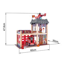 Пожарная часть Hape цена и информация | Игрушки для мальчиков | kaup24.ee