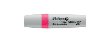 Текстовый маркер Pelikan, розовый цвет цена и информация | Смягчает воду и защищает Вашу посудомоечную машину от извести. | kaup24.ee