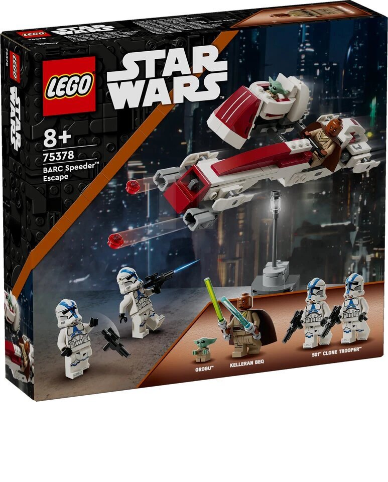 75378 LEGO® Star Wars Barc SpeederTM põgemine, 221 osaline. hind ja info | Klotsid ja konstruktorid | kaup24.ee