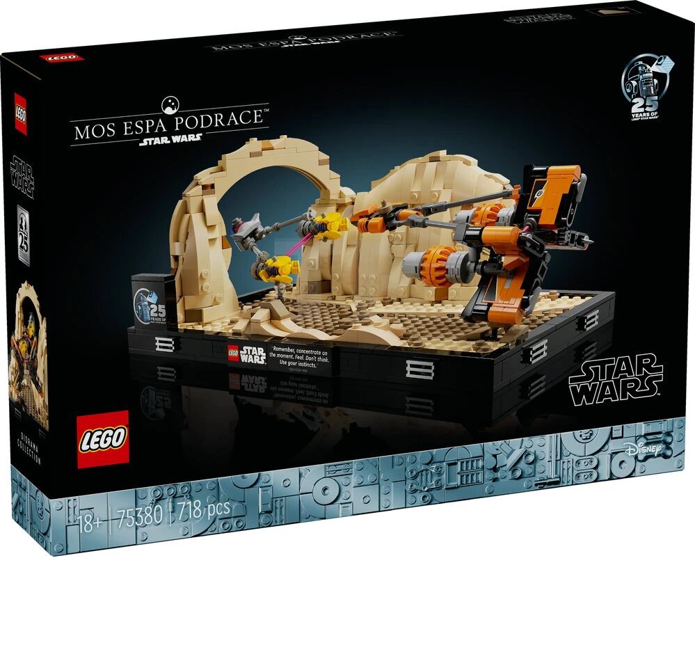 75380 LEGO® Star Wars Mos Espa PodraceTM Diorama, 718 osaline. hind ja info | Klotsid ja konstruktorid | kaup24.ee