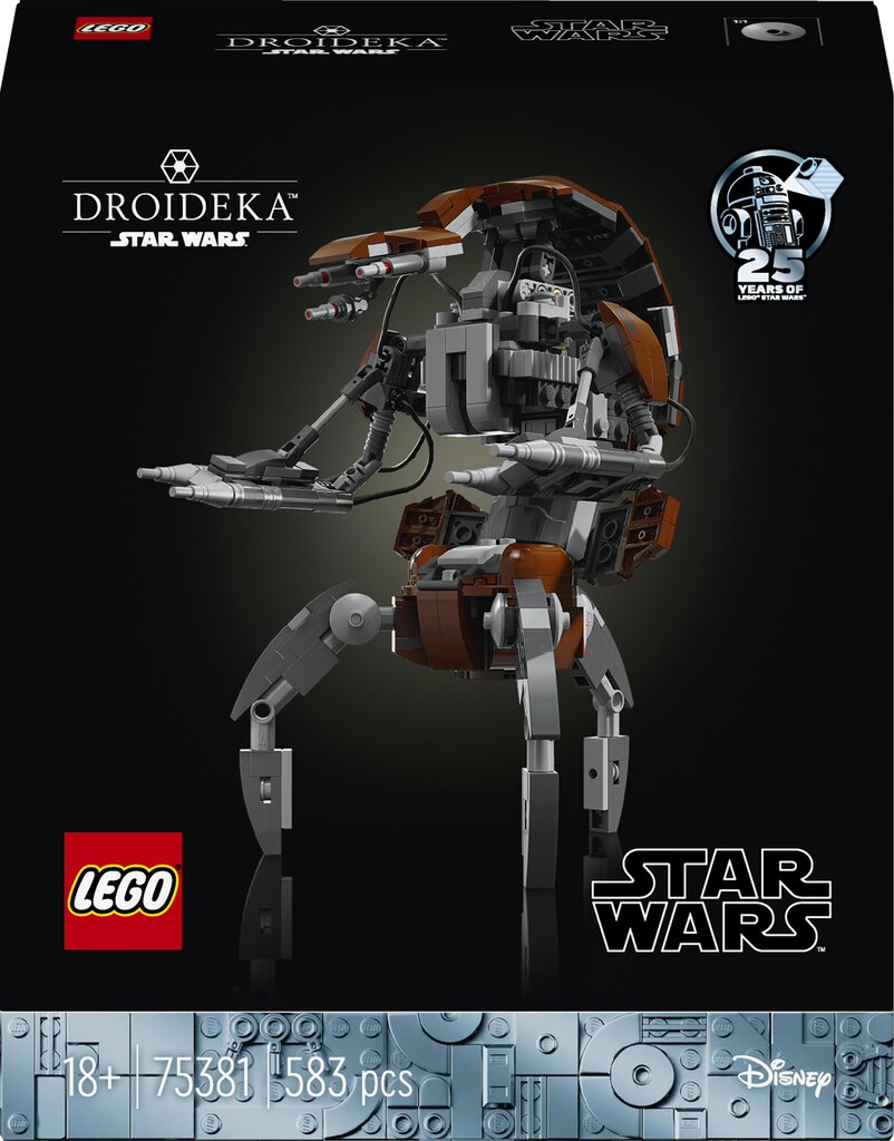 75381 LEGO® Star Wars™ hävitajadroid цена и информация | Klotsid ja konstruktorid | kaup24.ee