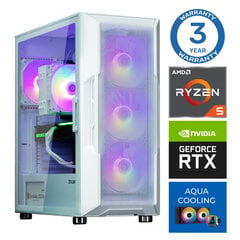 INTOP AQUA Ryzen 5 7600X 16GB DDR5 2TB SSD M.2 NVME RTX3060 12GB no-OS hind ja info | Lauaarvutid | kaup24.ee