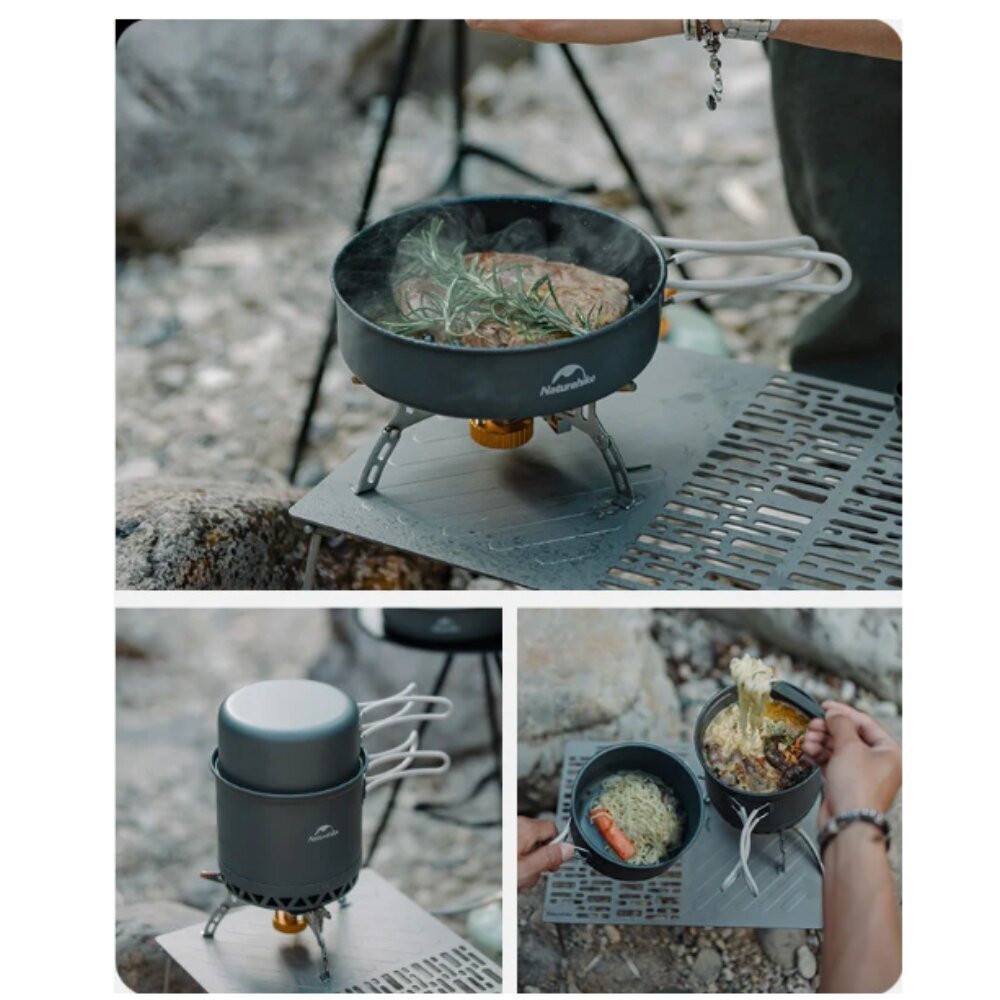 Reisipottide komplekt Naturehike, 177 x 145 mm цена и информация | Matkapotid, matkanõud | kaup24.ee