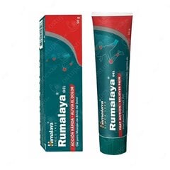 Valuvaigistav Rumalaya geel Himalaya, 2 x 50 g hind ja info | Salvid, geelid | kaup24.ee