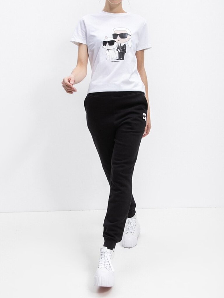 Karl Lagerfeld T-särk naistele, valge hind ja info | Naiste T-särgid, topid | kaup24.ee