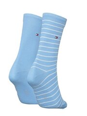 Носки женские Tommy Hilfiger, синие, 2 шт. цена и информация | Женские носки | kaup24.ee