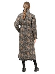 Пальто женское Loriata 2493, коричневое цена и информация | Женские пальто | kaup24.ee