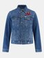 Guess Jeans Jope naistele Dillon Jacket Dictionary M4RXN1 D58R2 DICT, sinine hind ja info | Naiste joped ja parkad | kaup24.ee