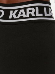 Леггинсы Karl Lagerfeld Skinny Black 240W1054 563760097, черный цена и информация | Женские брюки | kaup24.ee