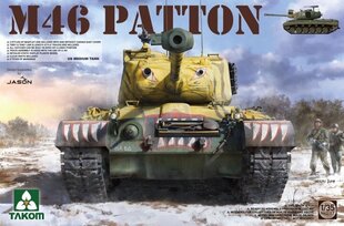 Mudel Takom - M46 Patton, 1/35, 2117 hind ja info | Klotsid ja konstruktorid | kaup24.ee