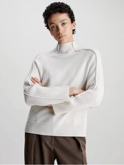 Kampsun naistele Calvin Klein K20K205985YAT, valge hind ja info | Naiste kampsunid | kaup24.ee