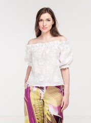 Женская блузка Fly Girl Blouse Long Sl White 2901/01 563750851, белый цена и информация | Женские блузки, рубашки | kaup24.ee