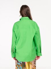 Женские рубашка с длинными рукавами Fly Girl Celeste Nerde 2910/02 563750775, зеленый цена и информация | Женские блузки, рубашки | kaup24.ee