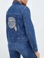 Teksatagi naistele Karl Lagerfeld 240W1401, sinine цена и информация | Naiste jakid | kaup24.ee