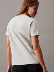 T-särk naistele Calvin Klein Jeans, valge hind ja info | Naiste T-särgid | kaup24.ee
