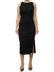 Calvin Klein Jeans платье для женщин Seaming Long Rib 560077632, чёрное цена и информация | Платья | kaup24.ee