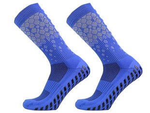 Футбольные носки противоскользящие FG 39-45 - синий цена и информация | Футбольная форма и другие товары | kaup24.ee