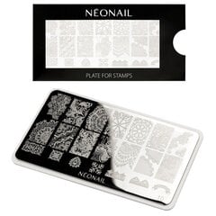 ПЛИТКА ДЛЯ ШТАМПОВ NEONAIL stamping plate 10 цена и информация | Принадлежности для рисования, лепки | kaup24.ee
