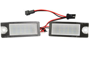 Komplekt 2 Led Numbrituled, Volvo S60 S80 V70 Xc70 Xc90, ME Premium hind ja info | Autopirnid | kaup24.ee