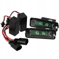 Komplekt 2 Led Numbrituled, Golf Iv V Vi Vii Hb Polo 6n 9n, ME Premium hind ja info | Autopirnid | kaup24.ee