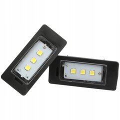 Komplekt 2 Numar Led Lampi, Bmw E39 E60 E61 E90 E91 E92 X5 E70 X6 E71, ME Premium hind ja info | Autopirnid | kaup24.ee